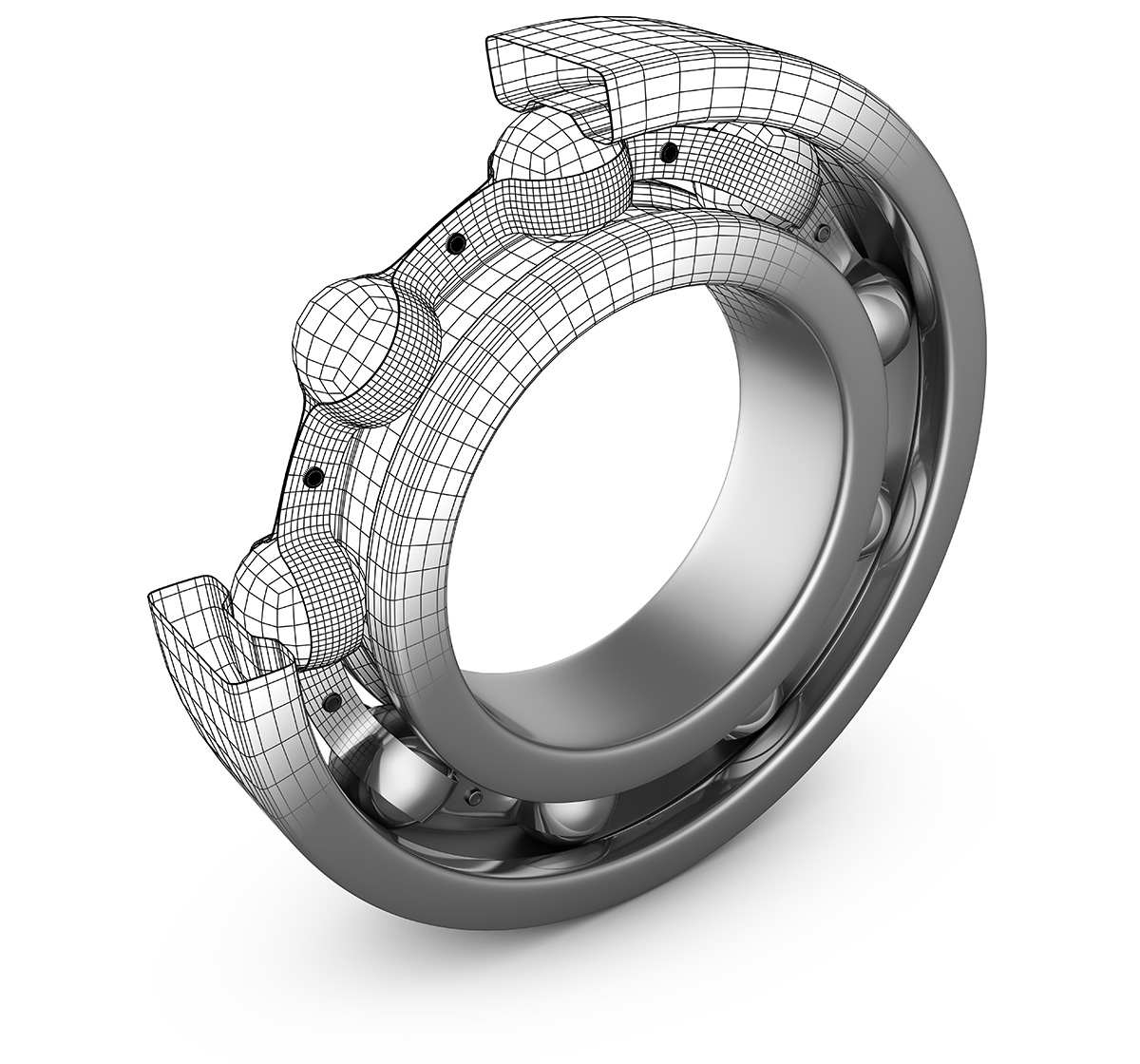 A picture of a bearing
